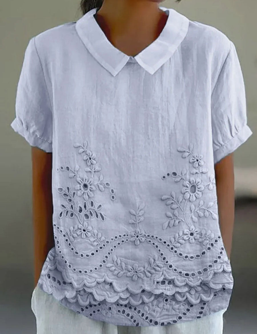 Lily™ | Camisa bordada
