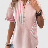 Gigi™ | Blusa às riscas