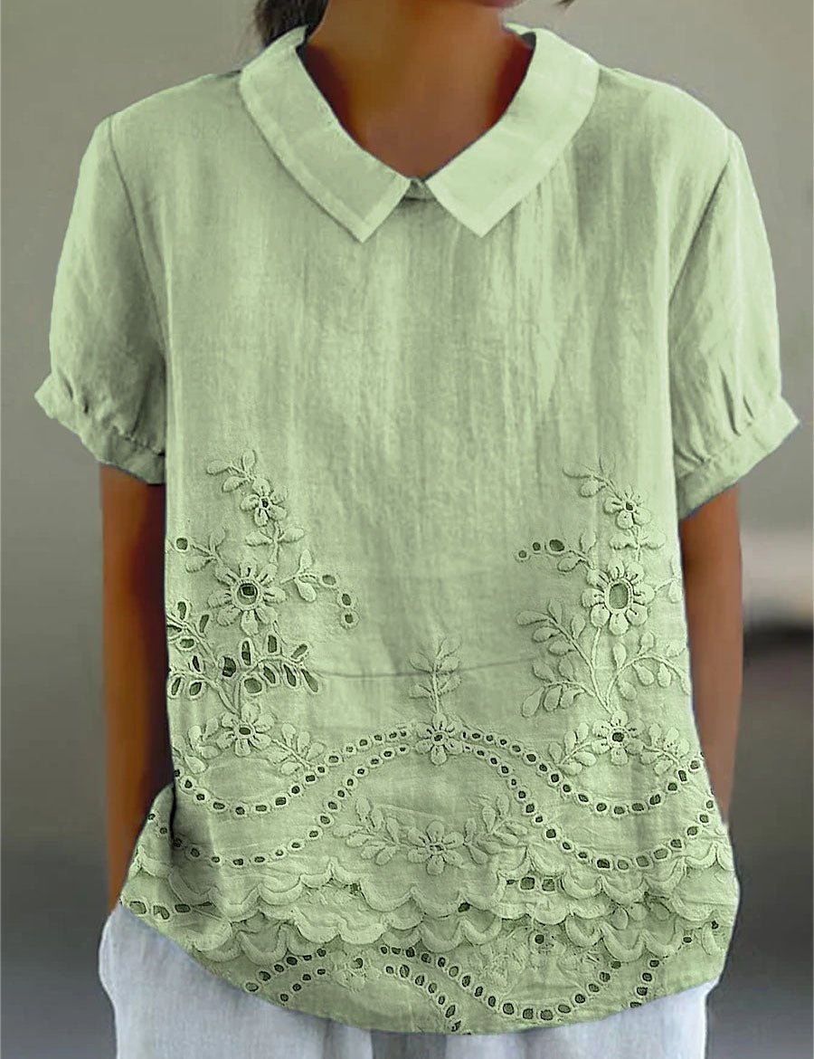 Lily™ | Camisa bordada