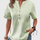 Gigi™ | Blusa às riscas