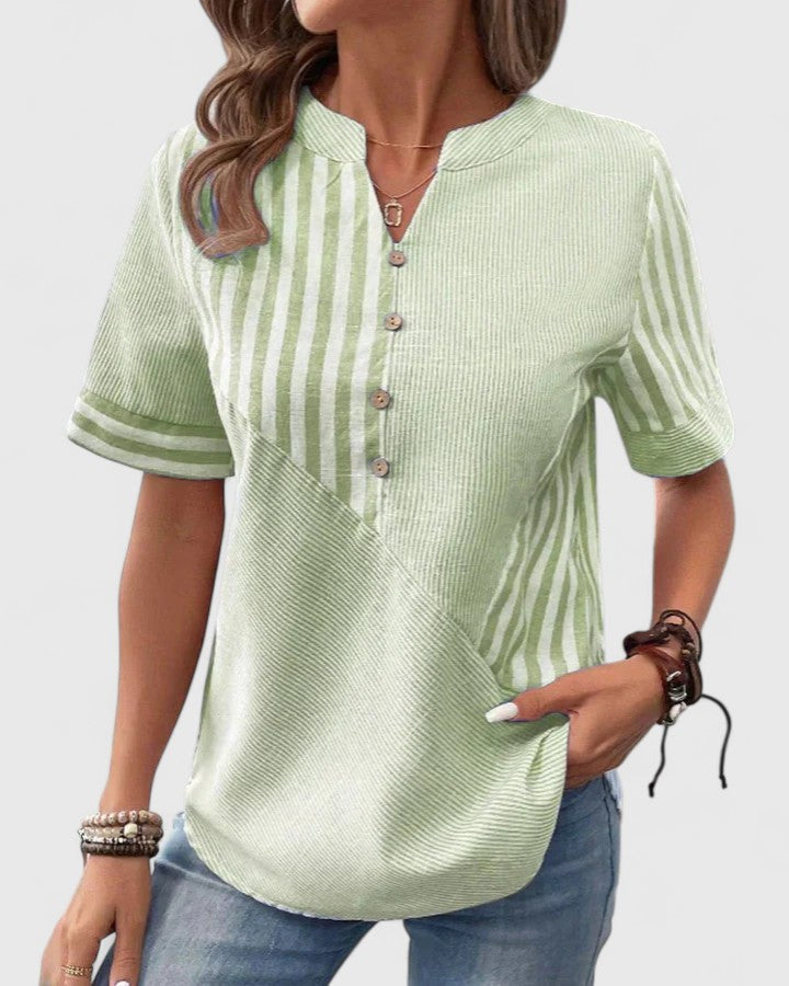 Gigi™ | Blusa às riscas