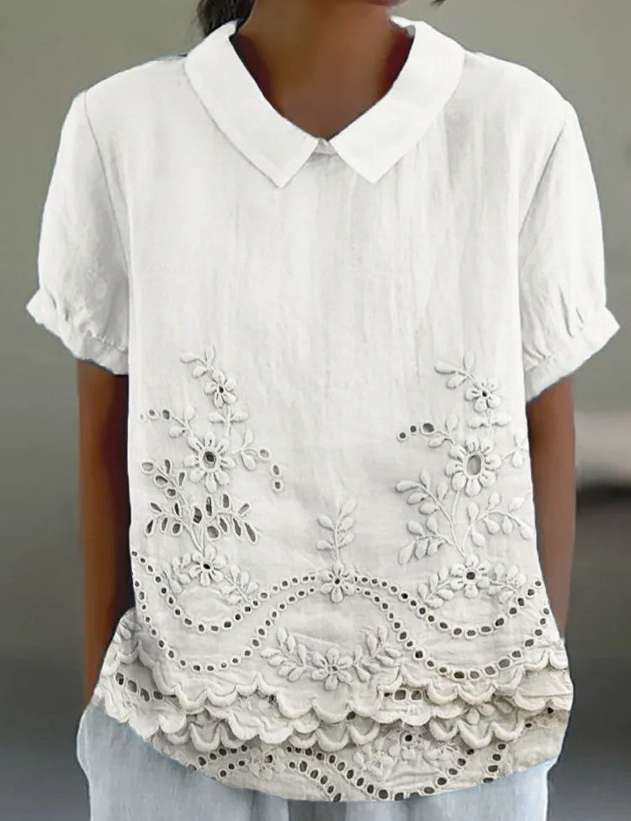 Lily™ | Camisa bordada