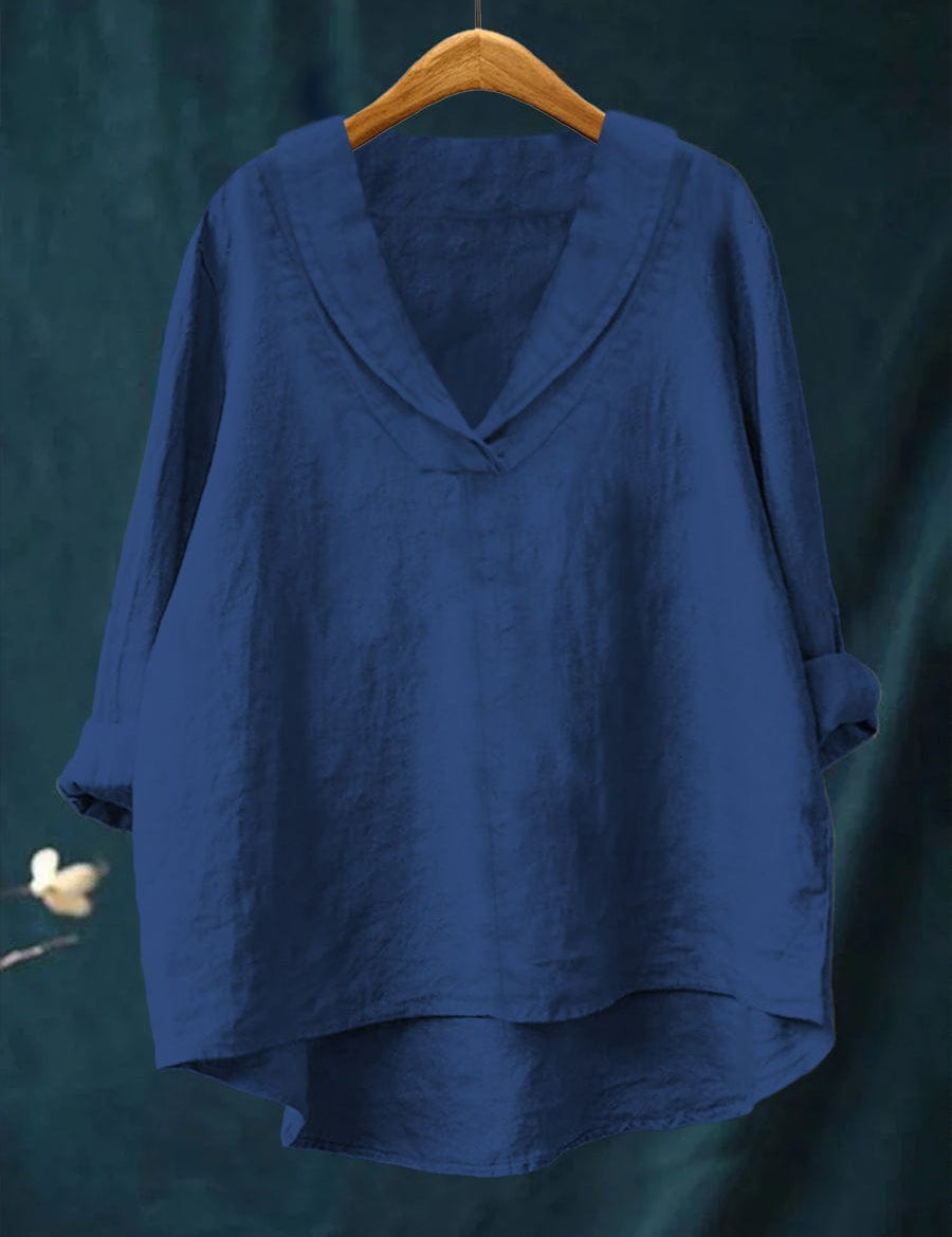 Hortense™ | Blusa de col V fluida