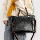 Maria - Bolsa de couro elegante
