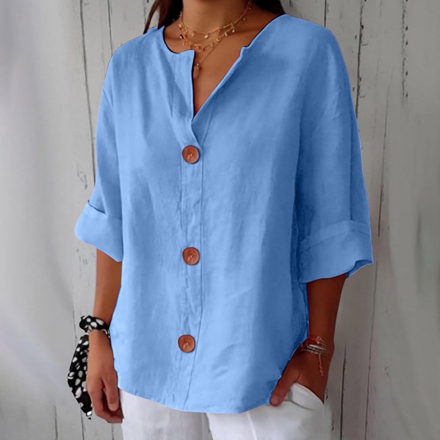 Erlinda™ | Blusa de Verão Descontraída
