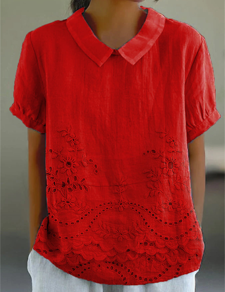 Lily™ | Camisa bordada