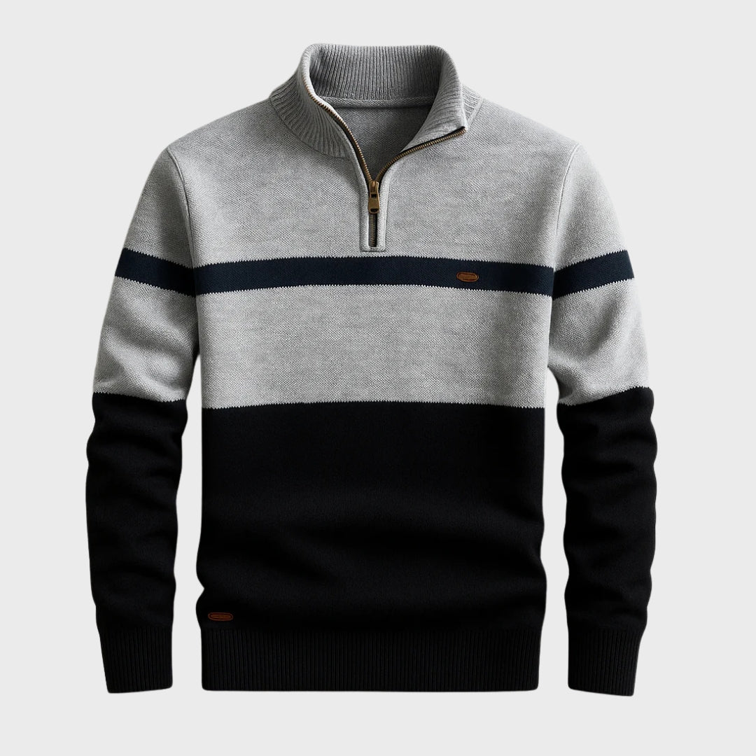 Afonso - Sweatshirt Quarter-Zip Clássica