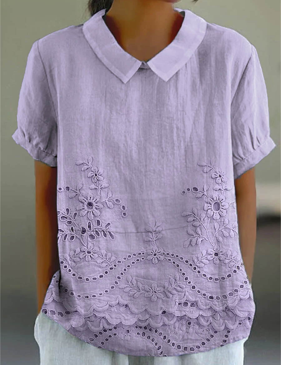 Lily™ | Camisa bordada