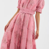 Aria | Vestido Curto com Mangas Bufantes