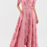 Aria | Vestido Curto com Mangas Bufantes
