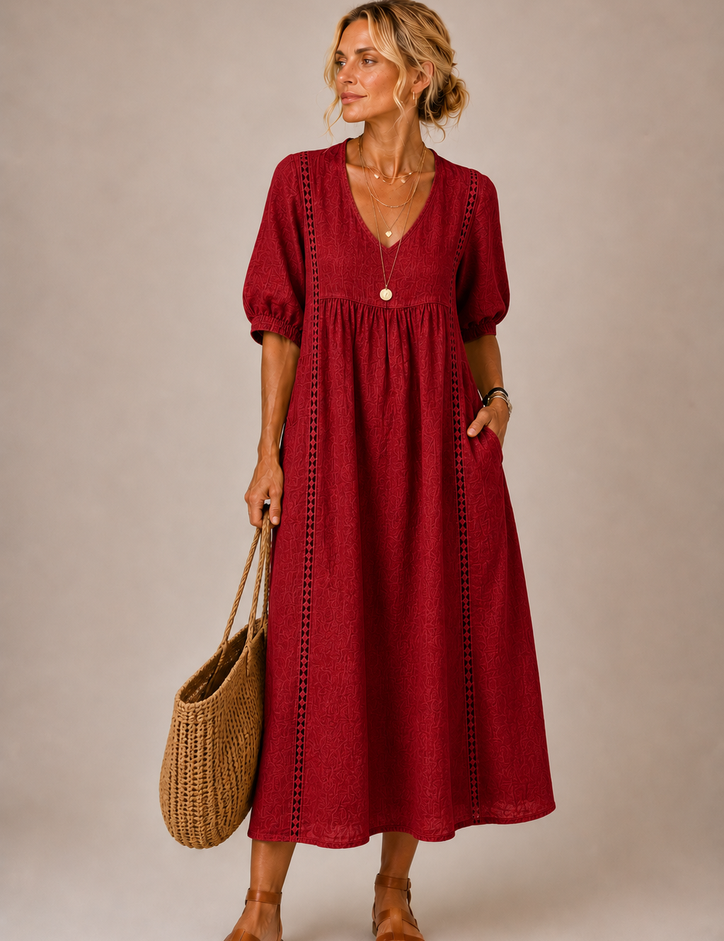 Sefi | Vestido Midi Veranil