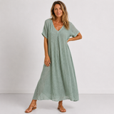 Violette - Vestido longo fluido