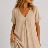 Violette - Vestido longo fluido