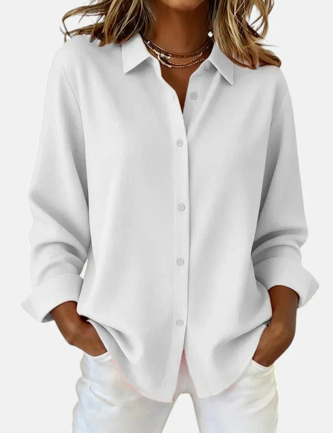 Melanie™ | Blusa elegante com botões