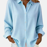 Melanie™ | Blusa elegante com botões