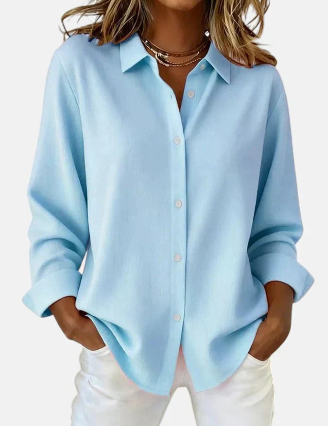 Melanie™ | Blusa elegante com botões
