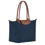 Longchamp - Grande Tote Le Pliage, Azul Marinho