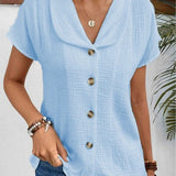Anthousa™ | Camisa de gola botton