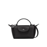 Mini Mala de Couro Longchamp - Preta