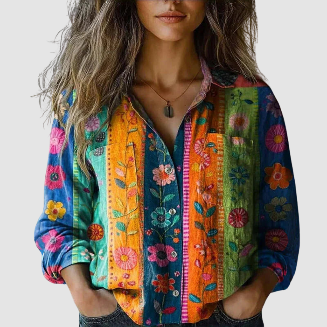 Morena™ | Blusa estampada