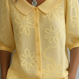 Blusa Flores Elegante