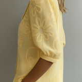 Blusa Flores Elegante