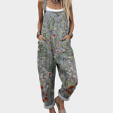 Combinado salopette estampada