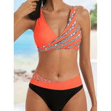 Lucía™ | Top halter impresso