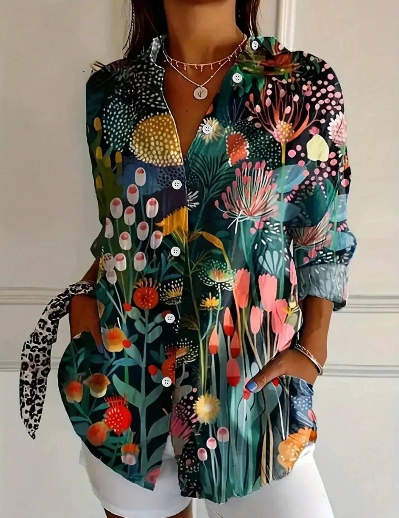 Sadie™ | Blusa com padrões