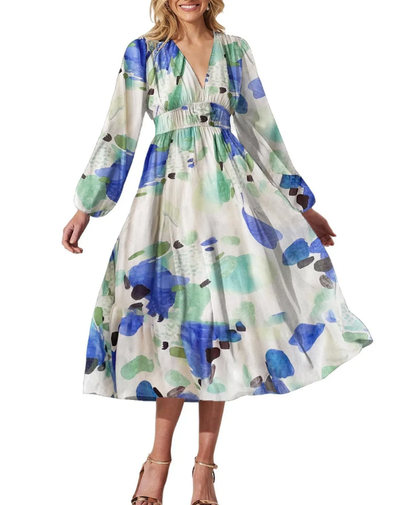 Celine | Vestido Feminino com Padrão Floral