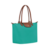 Longchamp - Grande Bolsa Le Pliage, Turquesa