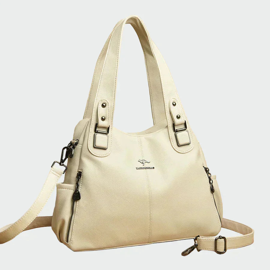 Bolsa de ombro retrô elegante