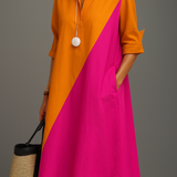 Sabrina | Vestido Midi Confortável
