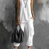 Valentina | Conjunto Casual Macio com Bolsos