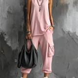 Valentina | Conjunto Casual Macio com Bolsos