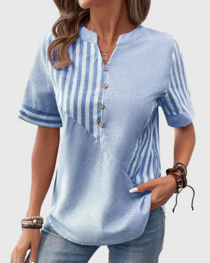 Gigi™ | Blusa às riscas
